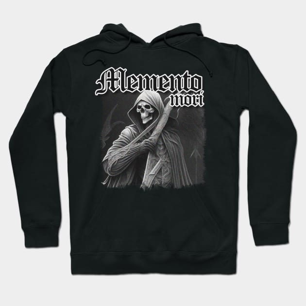 Memento mori Hoodie by Kritos